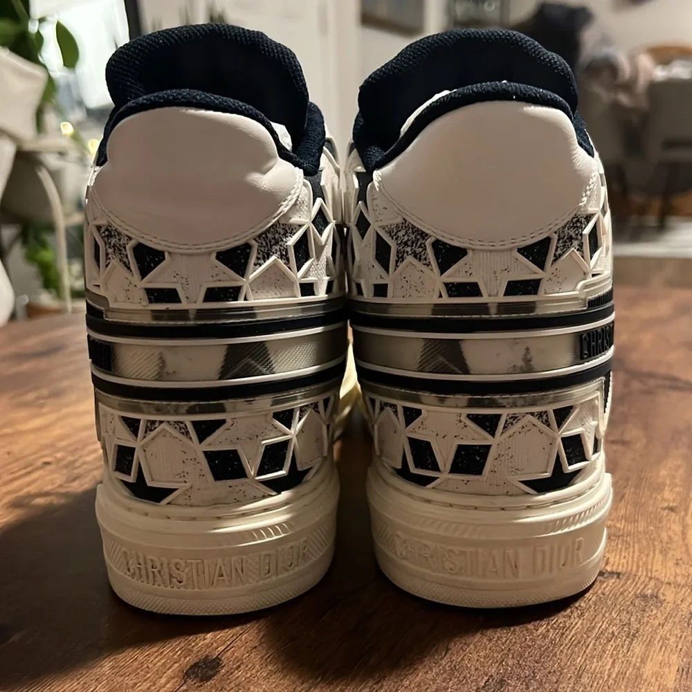 Authentic Christian Dior high top star sneaker - Picture 8 of 10